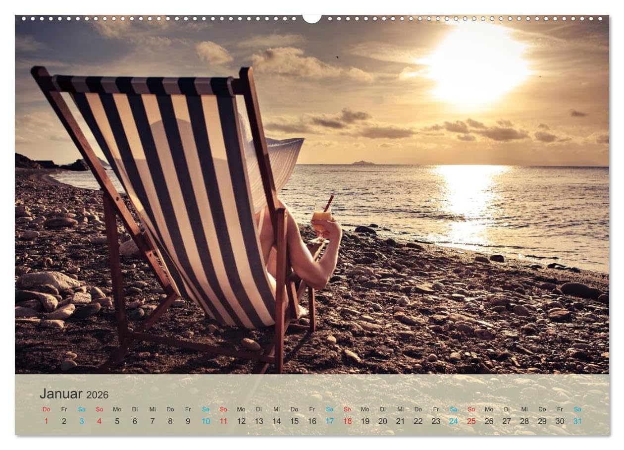 Elba - die Insel im Mittelmeer (hochwertiger Premium Wandkalender 2026 DIN A2 quer), Kunstdruck in Hochglanz: Insel Elba - die Perle im kristallklaren Wasser (CALVENDO Orte)