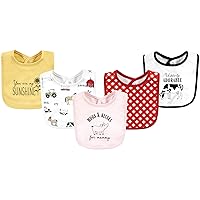 Vista 12 de Hudson - Babero unisex de algodón para bebé, baberos de algodón, talla única , Cactus rosa