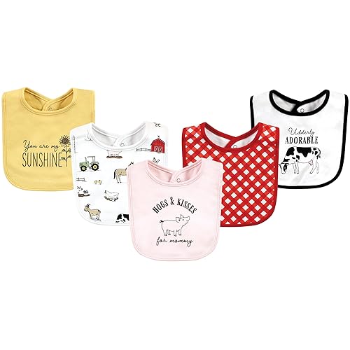 Miniatura 11 de Hudson Baby - Baberos unisex de algodón para bebés, Caballeros, talla única