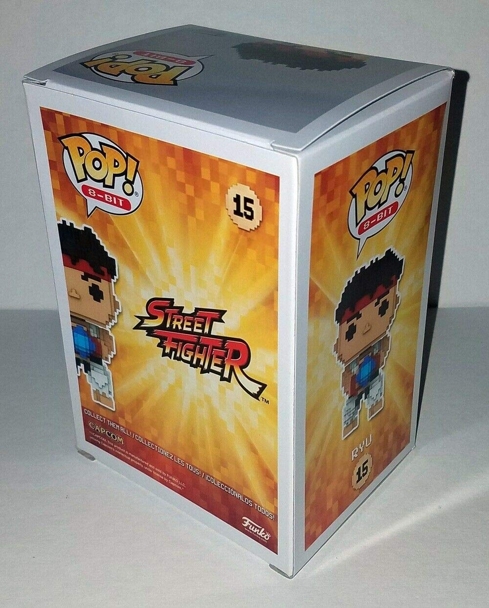 Amazon.com: Funko Ryu - Street Fighter 8-Bit Pop! Vinyl Figure #15