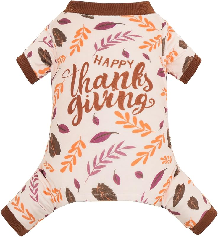 Pijama Macacão para Cães Pequenos e Gatos CuteBone, Tecido Macio e Respirável, P353L