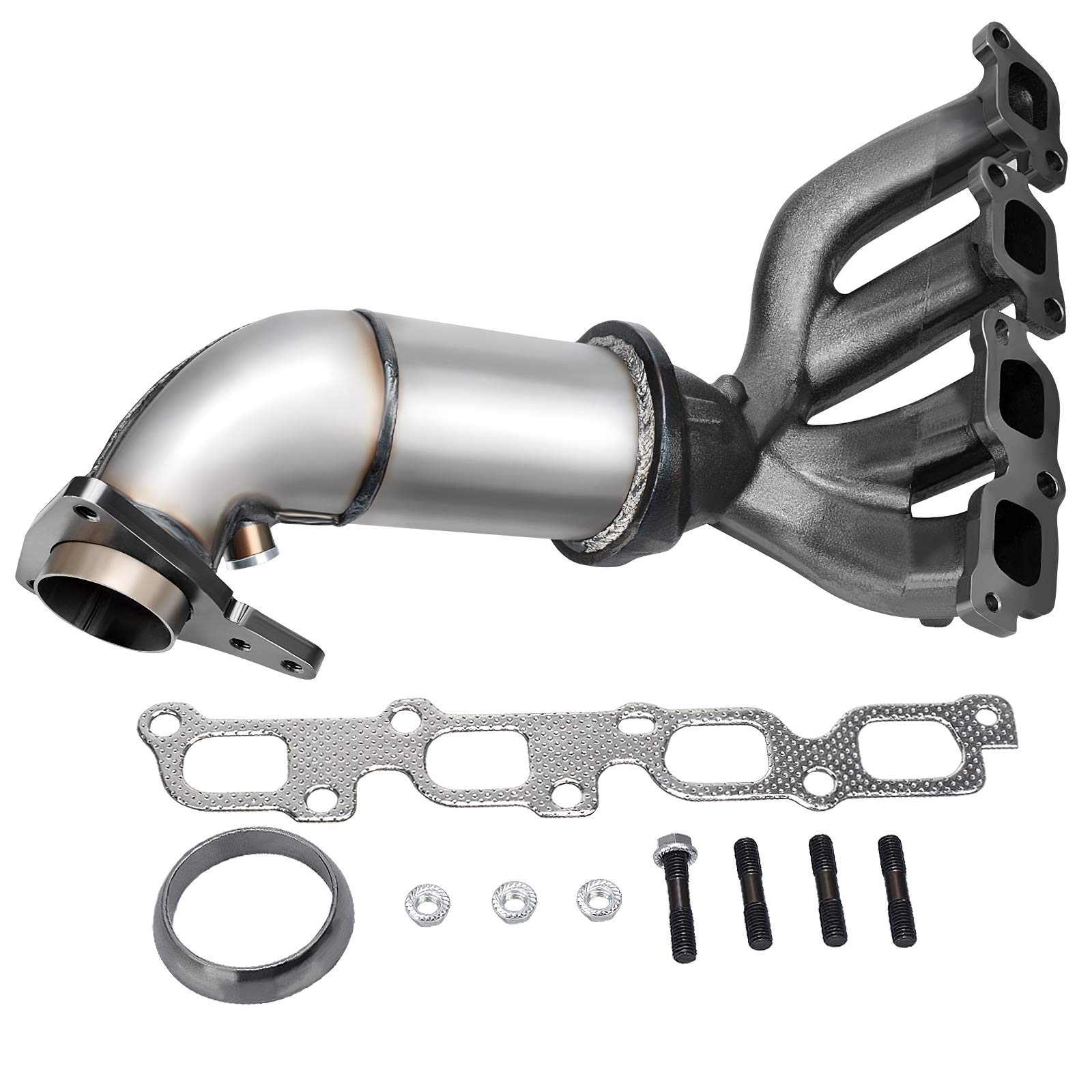 Direct Fit Catalytic Converter For 2004-2006 Chevy Colorado - Cast Iron, EPA Certified, W/Hardware