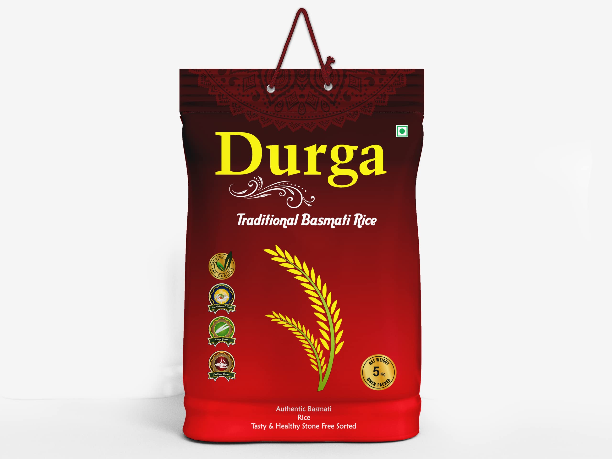 DURGA BASMATI RICE Cereal Traditional Basmati Rice (5 Kg) (B07QMLLPD2) Amazon Price History, Amazon Price Tracker
