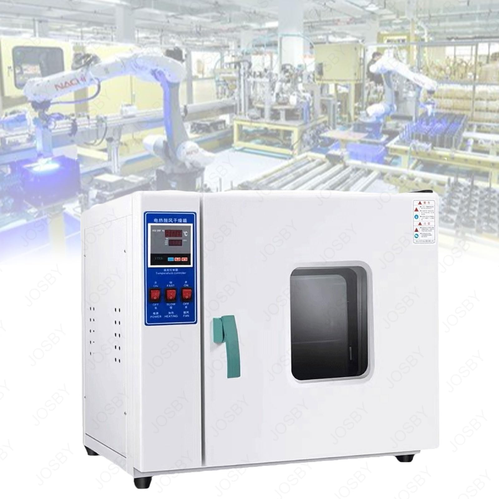 Horno industrial digital de secado por explosión, incubadora termostática de 16 L, 46 L, 70 L, control de temperatura PID, para laboratorio de alimentos, taller escolar