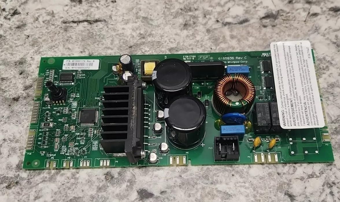 W10051176 Control Circuit Board for Whirlpool Maytag Kenmore Washers - OEM Part # W10051176