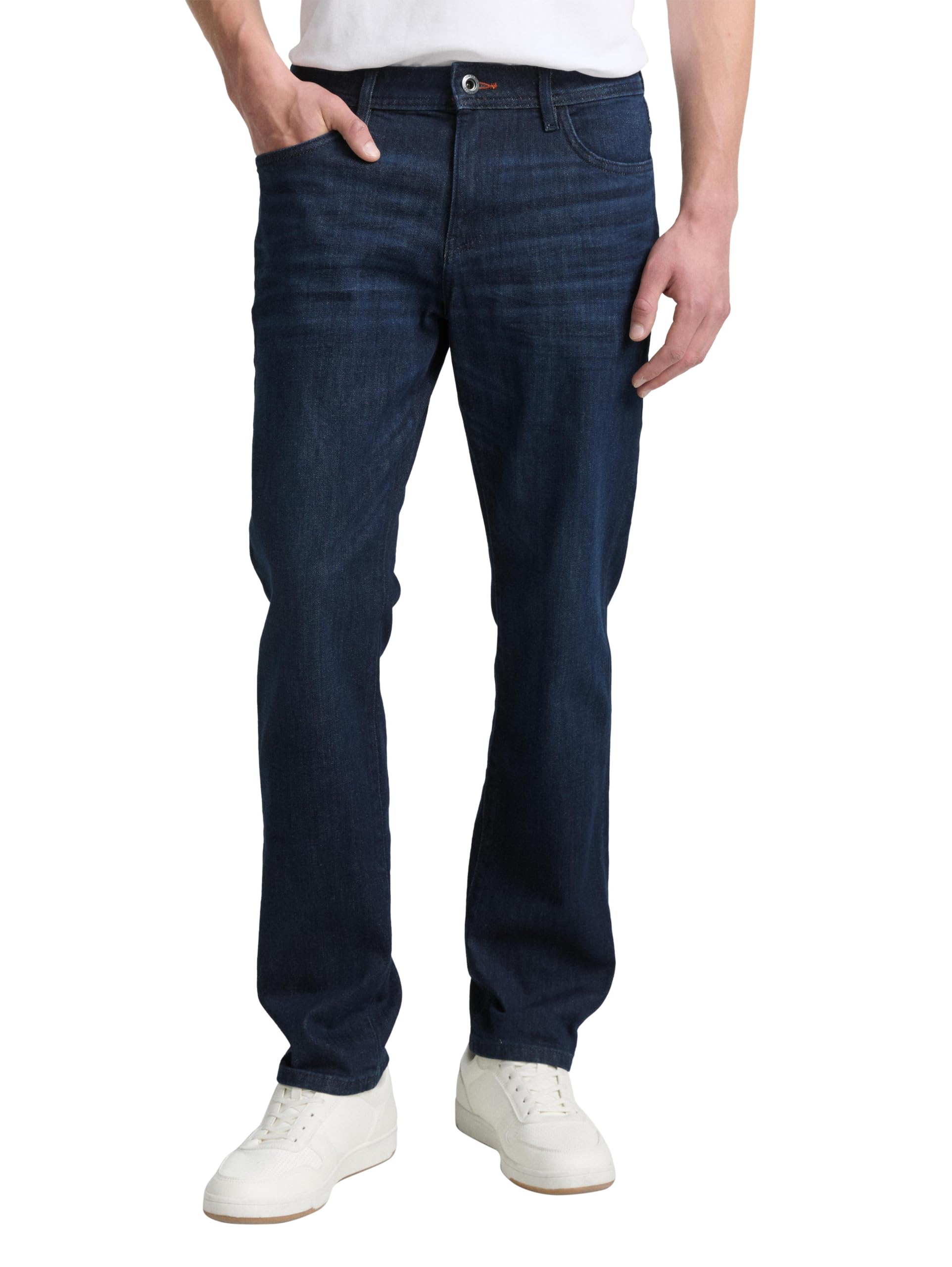 Tom Tailor Herren TTMARVIN Straight Jeans mit Stretch