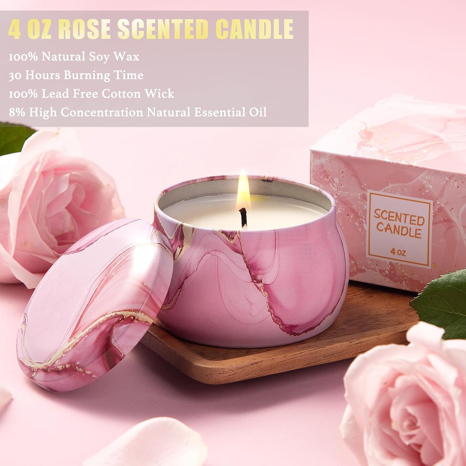 Birthday Gifts for Women Self Care Get Well Soon Gift Baskets, Relaxing Spa Gift Set for Galentines W/Flannel Blanket & 40 OZ Tumbler for Mom Wife Her Sister Girlfriend, Valentines Mother's Day - Image 6