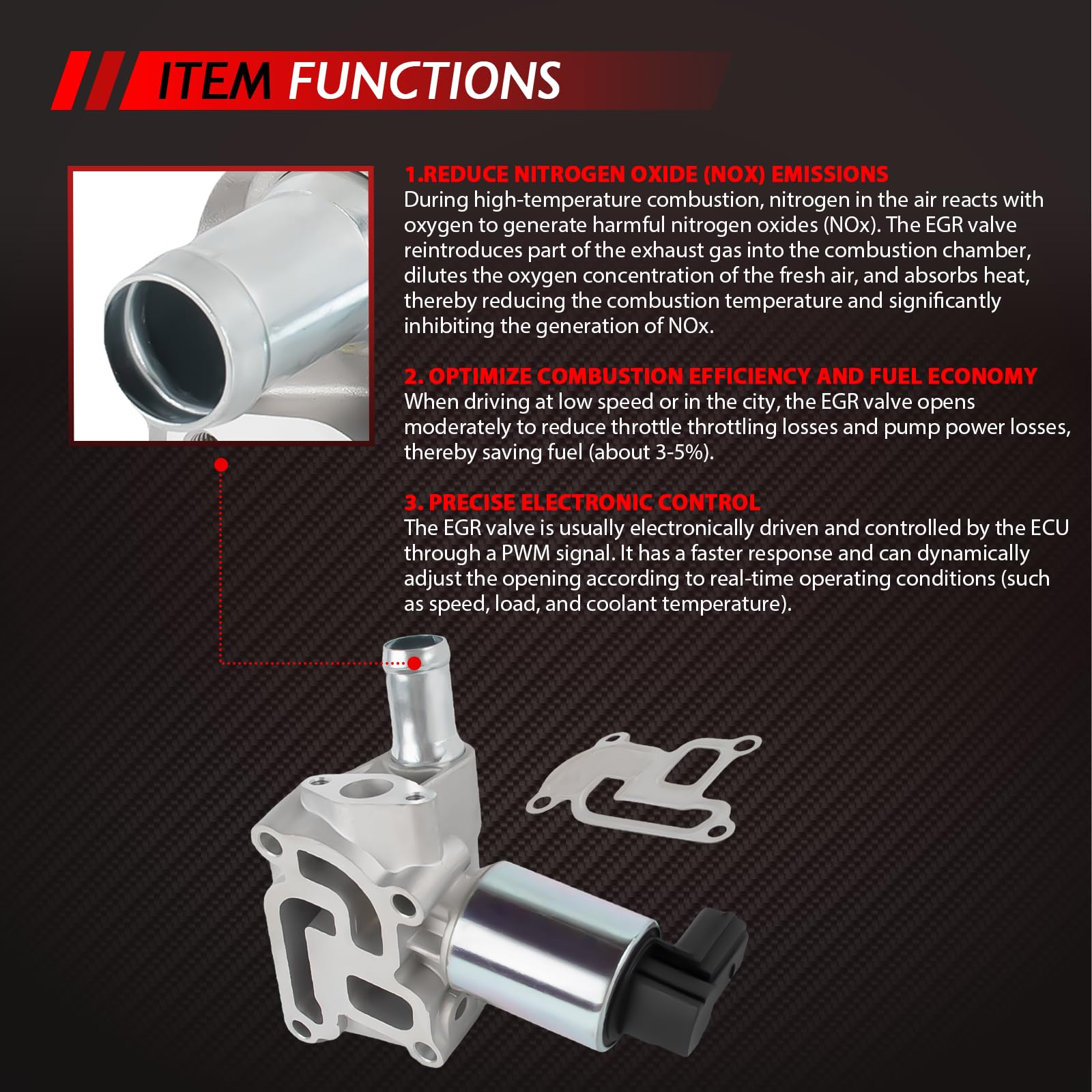 Valvola AGR di ricircolo dei gas di scarico Valvola EGR di ricambio per Astra Corsa 1.0 1.2 1.4 Tigra Agila Accessori auto Codice 5851057 05851057 55556720 055556720