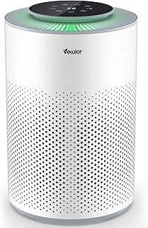 Air Purifiers, Home Air purifier for Large Room Bedroom Up to 1560ft², VEWIOR H13 True HEPA Air Filter for Wildfire Smoke Pets Pollen Odor, with Air Quality Monitoring Light, Auto/Sleep Mode, 6 Timer