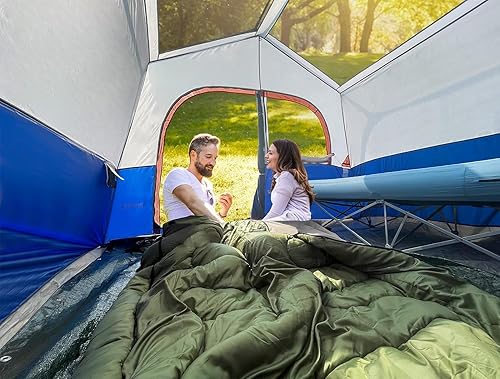 Miniatura 6 de HIKERGARDEN - Tienda de campaña para 6 personas, portátil, fácil de instalar, tienda de campaña familiar para campamento, tienda de campaña de tela