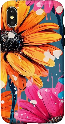 Miniatura 7 de Funda para iPhone 13 Pro Drip Gerbera Daisies