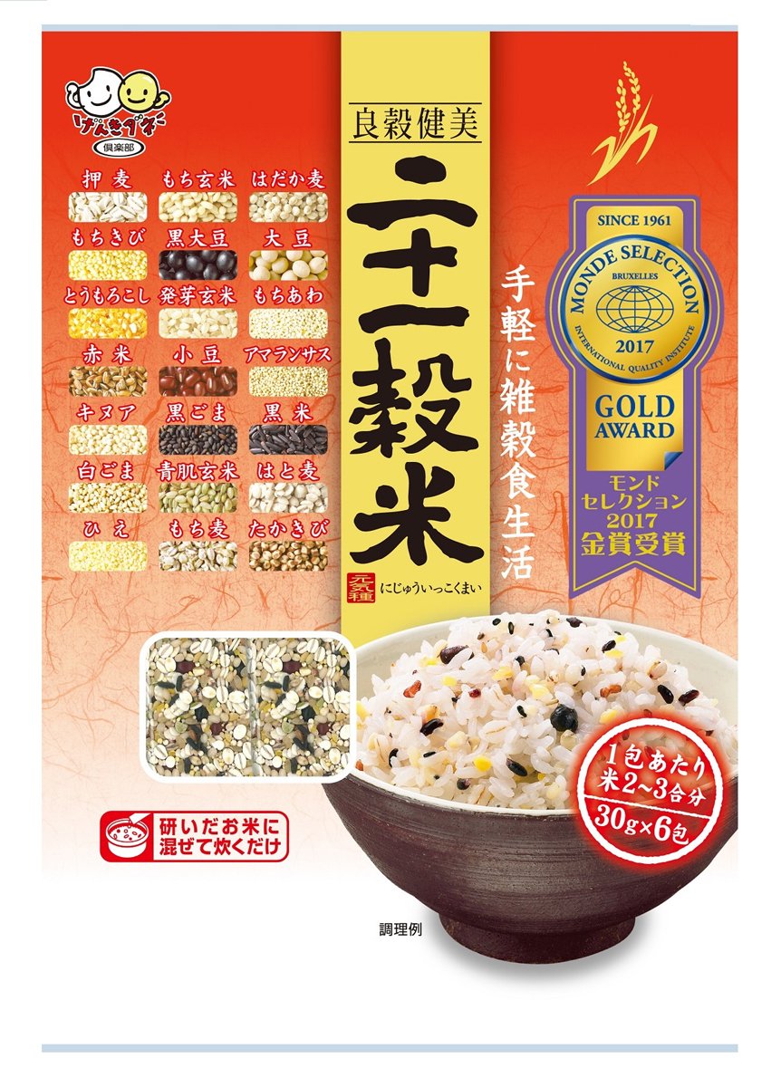 Amazon.co.jp: 種商 二十一穀米スティック 6包入 : 食品・飲料・お酒