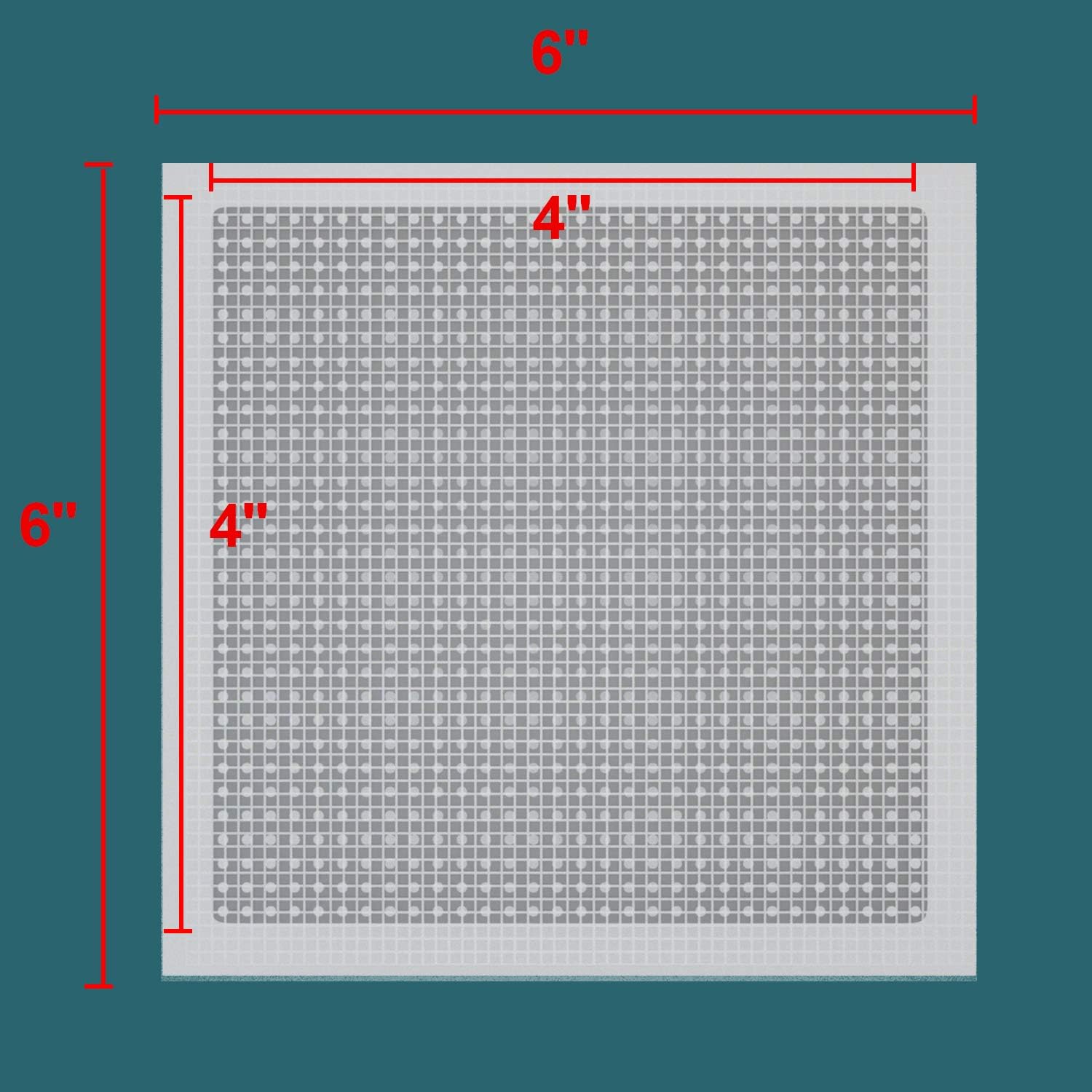 Drywall Repair Patch, Self Adhesive Fiberglass Wall Repair Patch Kit, 4”x4” Heavy Duty Dry Wall Hole Repair Patch (5 Pack)