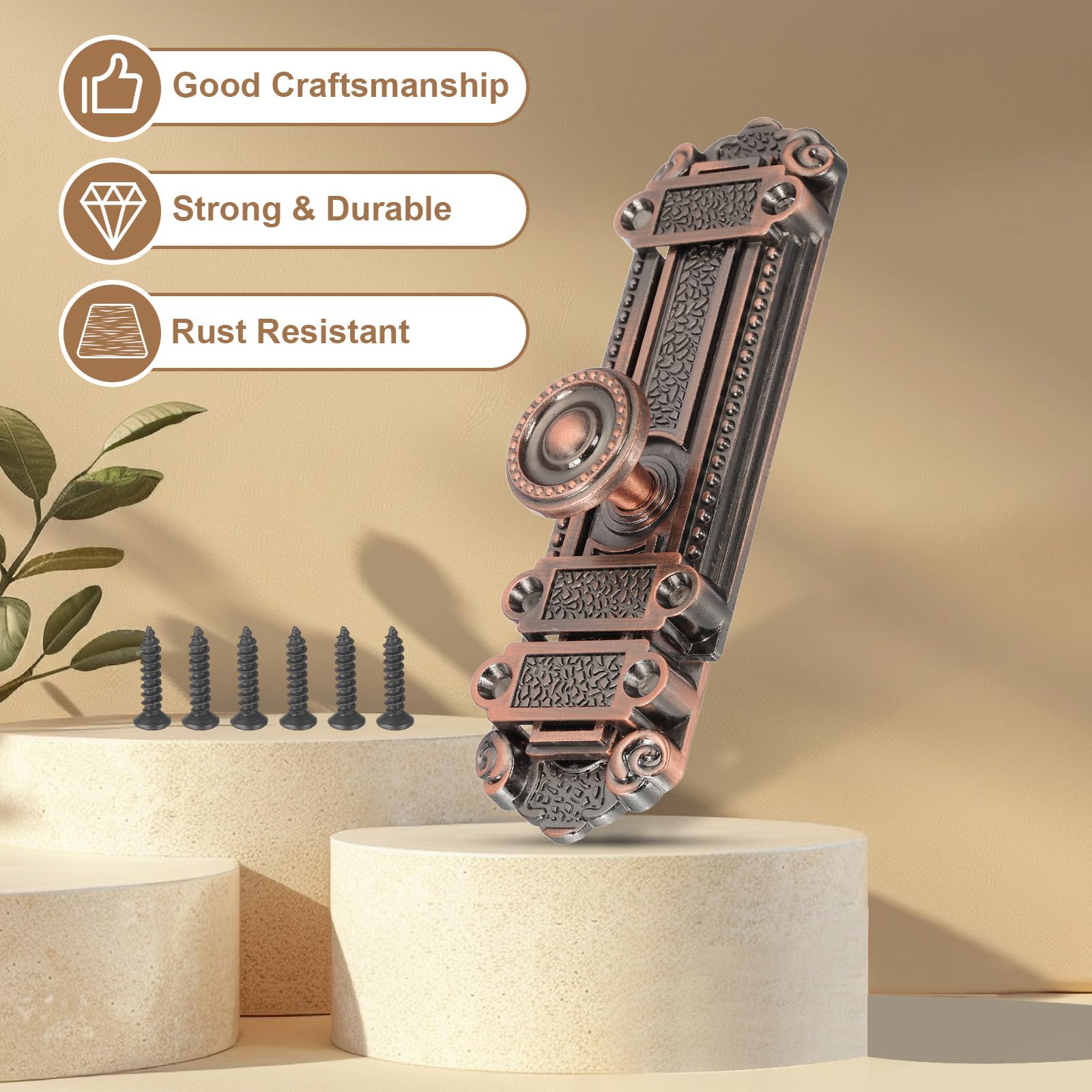 PATIKIL Barrel Bolt Latch - Image 3