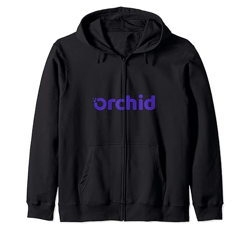 Orchid Coin Cryptocurrency OXT crypto Zip Hoodie