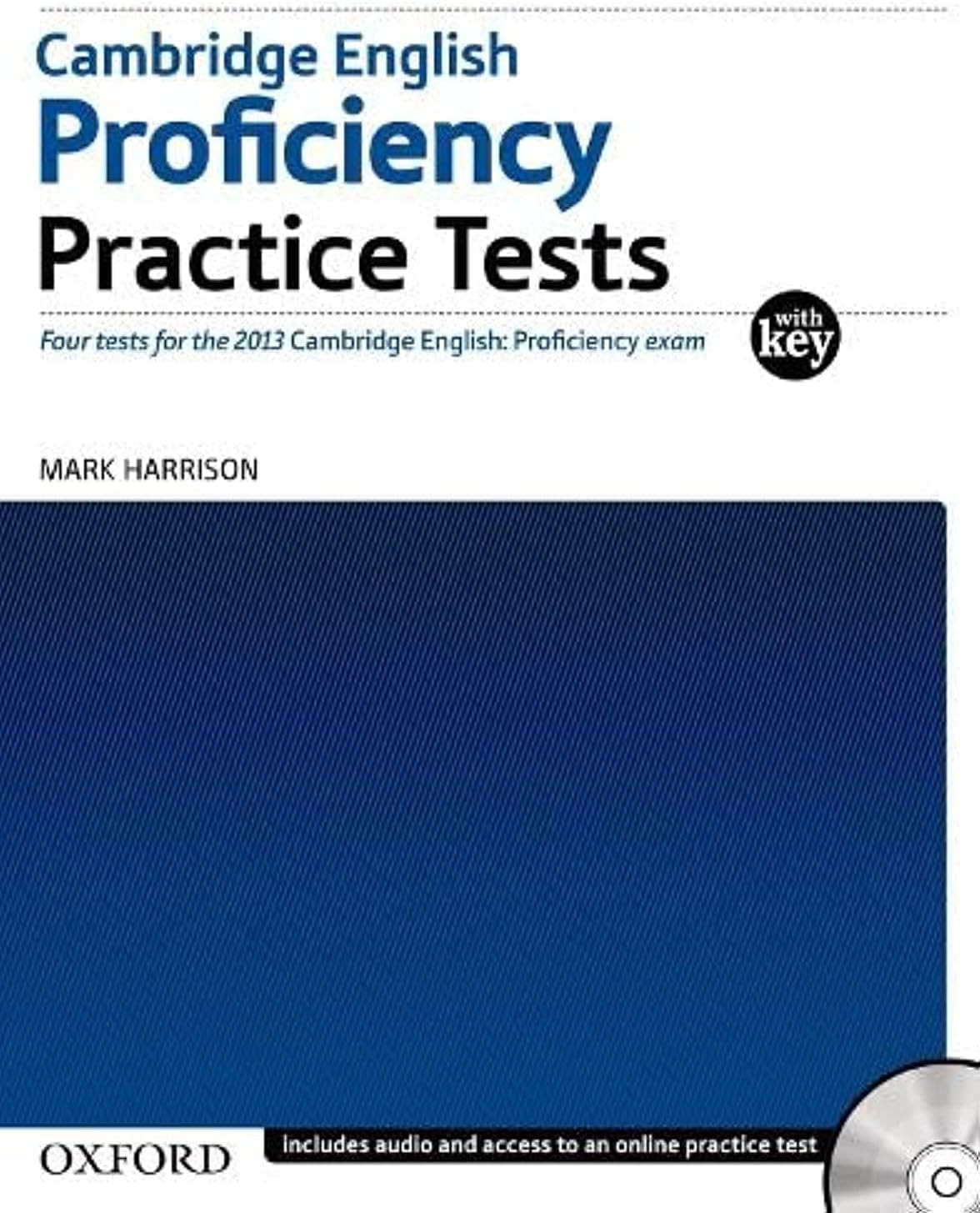 Cambridge English: Proficiency (CPE): Practice Tests with Key