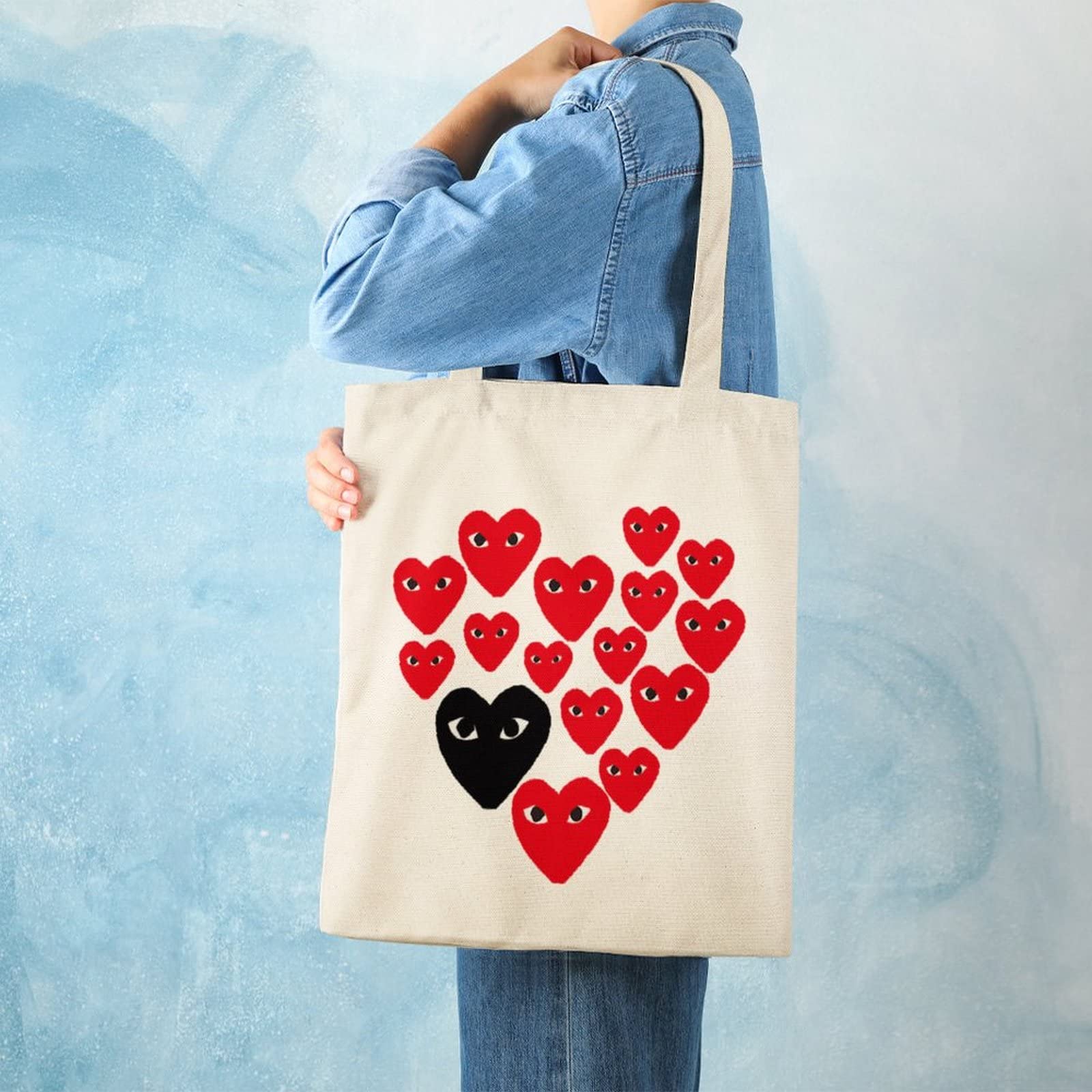バッグ COMME des GARCONS CANVAS BOSTON HAND BAG Amazon.co.jp: Tote Bag Shoulder Bag Comme Des GarÇons Play