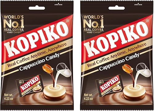 2 paquetes de caramelos de capuchino Kopiko de 4.23 onzas