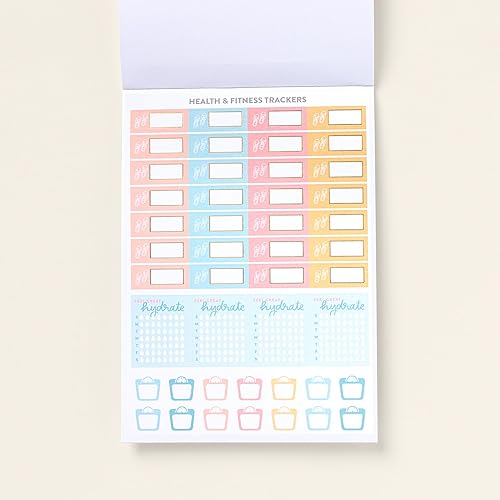 Miniatura 8 de Libro de calcomanías para planificador del hogar 3rd Ed  Paquete de 15  766 calcomanías en total  Tamaños surtidos  Hojas de calcomanías de 5 x 7