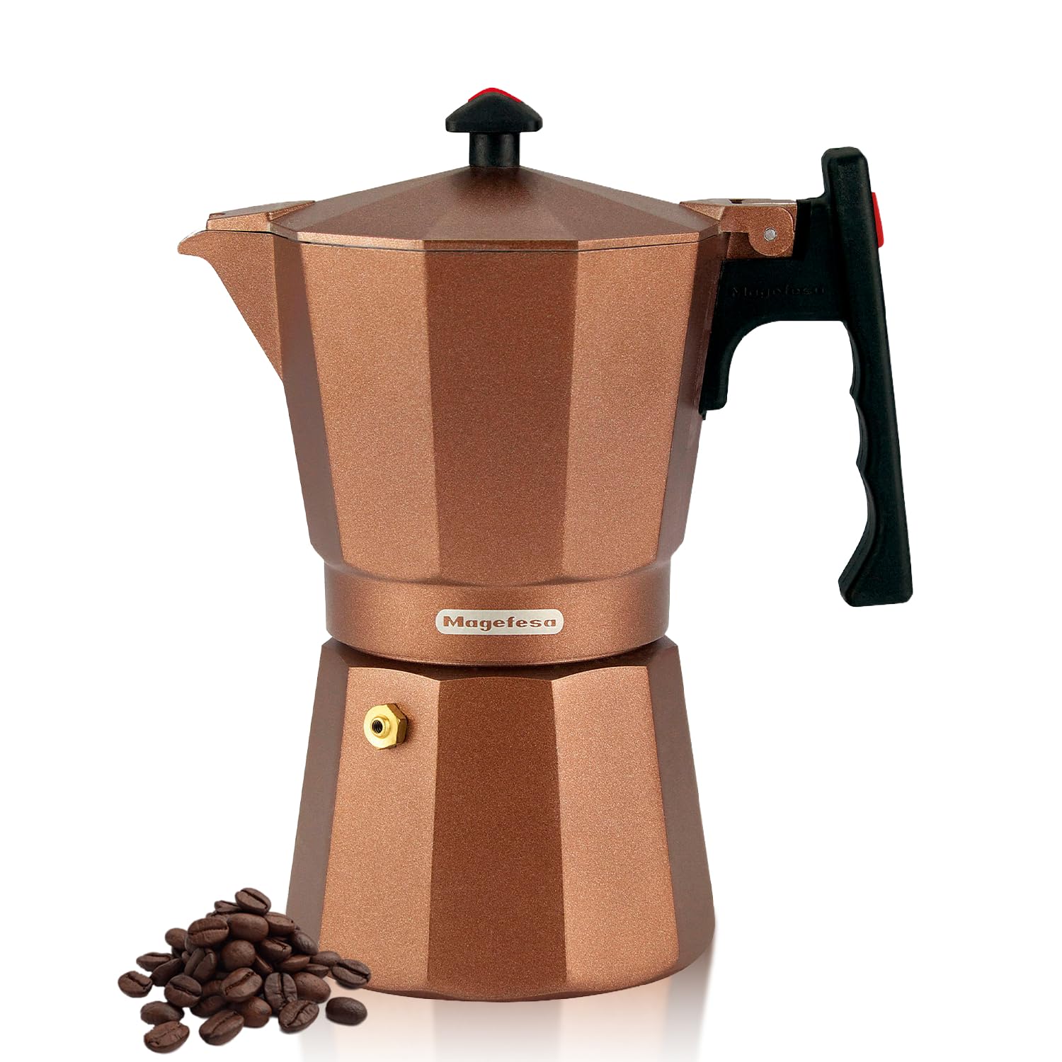 Magefesa Colombia Brown 6-Cup Moka Pot