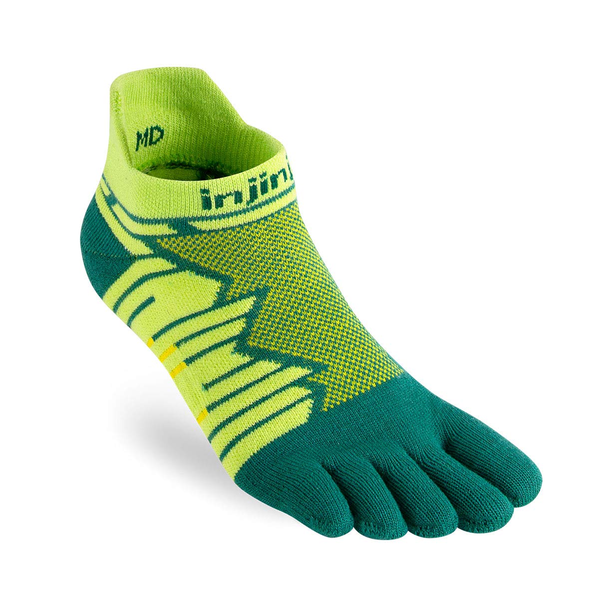 Injinji Ultra Run No Show Teensokken Deco