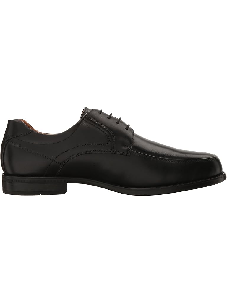 Black Florsheim Midtown Moc Toe Oxford