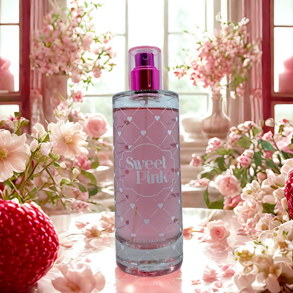 Sweet Pink Women's Cologne 3.4 Fl. Oz. Eau de Parfum Spray - Image 4