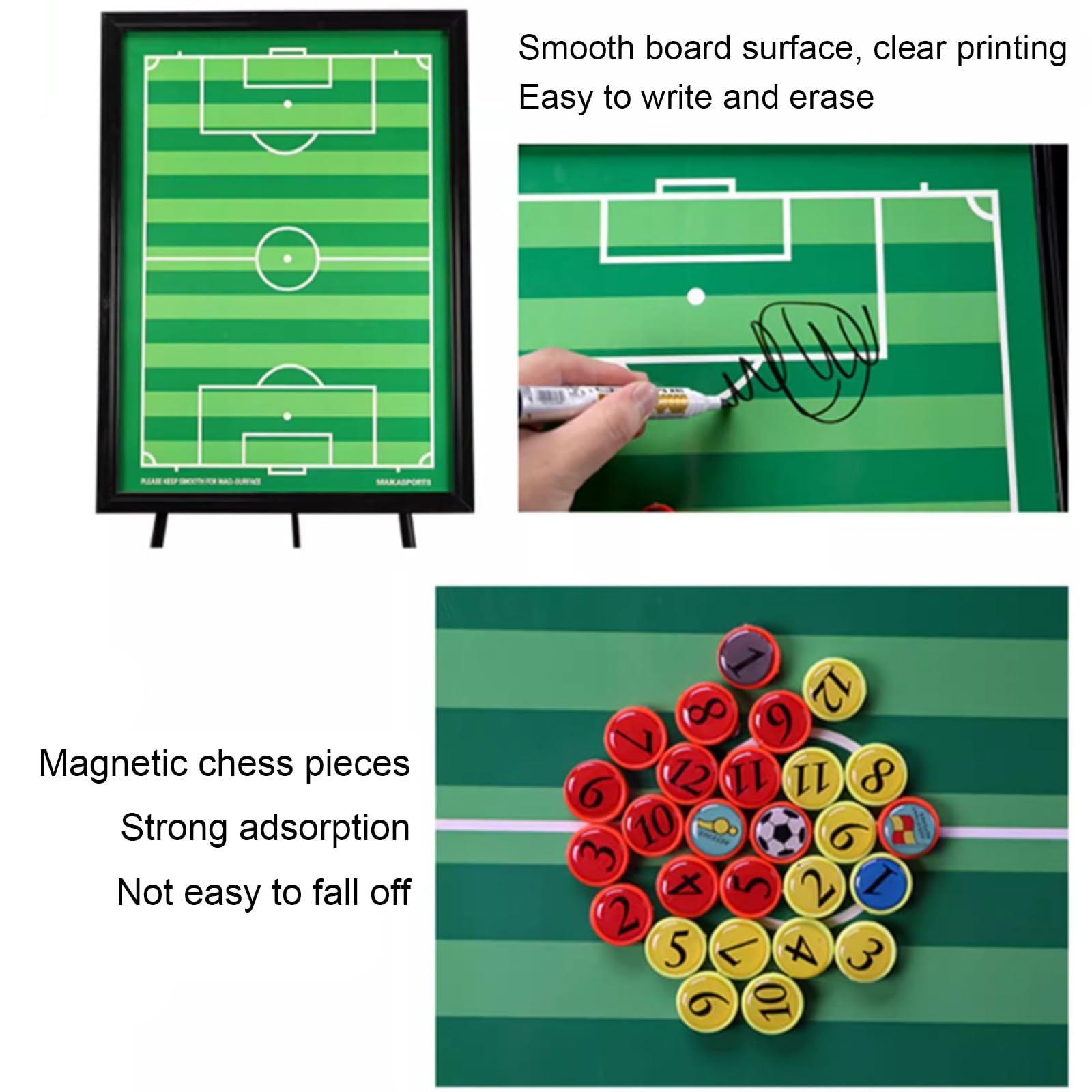 Lavagna Tattica per Allenatori di Calcio, Lavagna Magnetica per Calcio