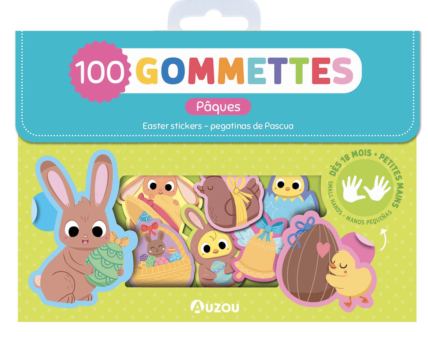 Ma pochette de 100 gommettes - pâques