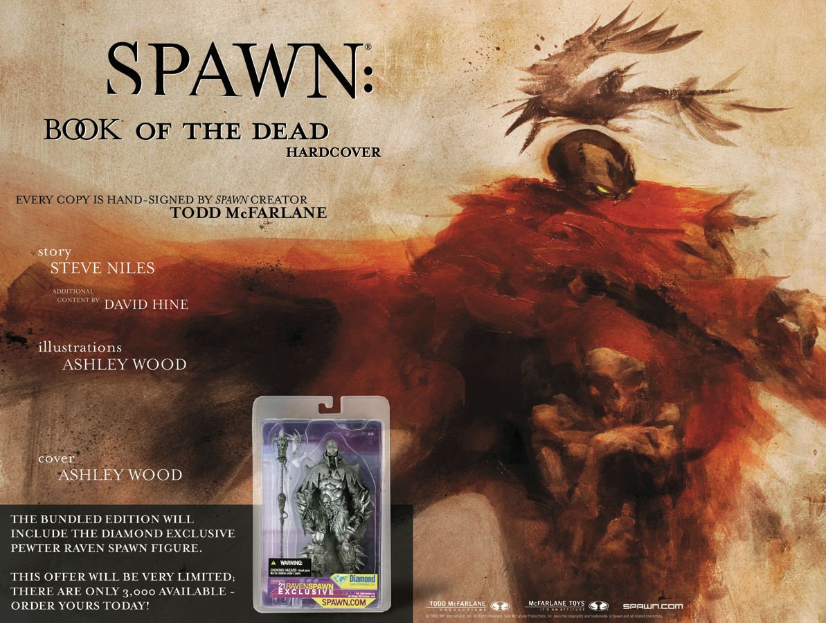 Image Comics Spawn: Book Of The Dead (Toy Edition)