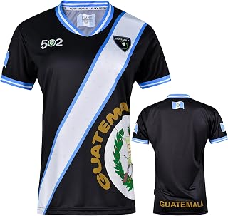 fox & fury Women's Guatemala Soccer Shirt Soccer Jersey - Sleek Ribbed Collar and Ribbed Sleeves