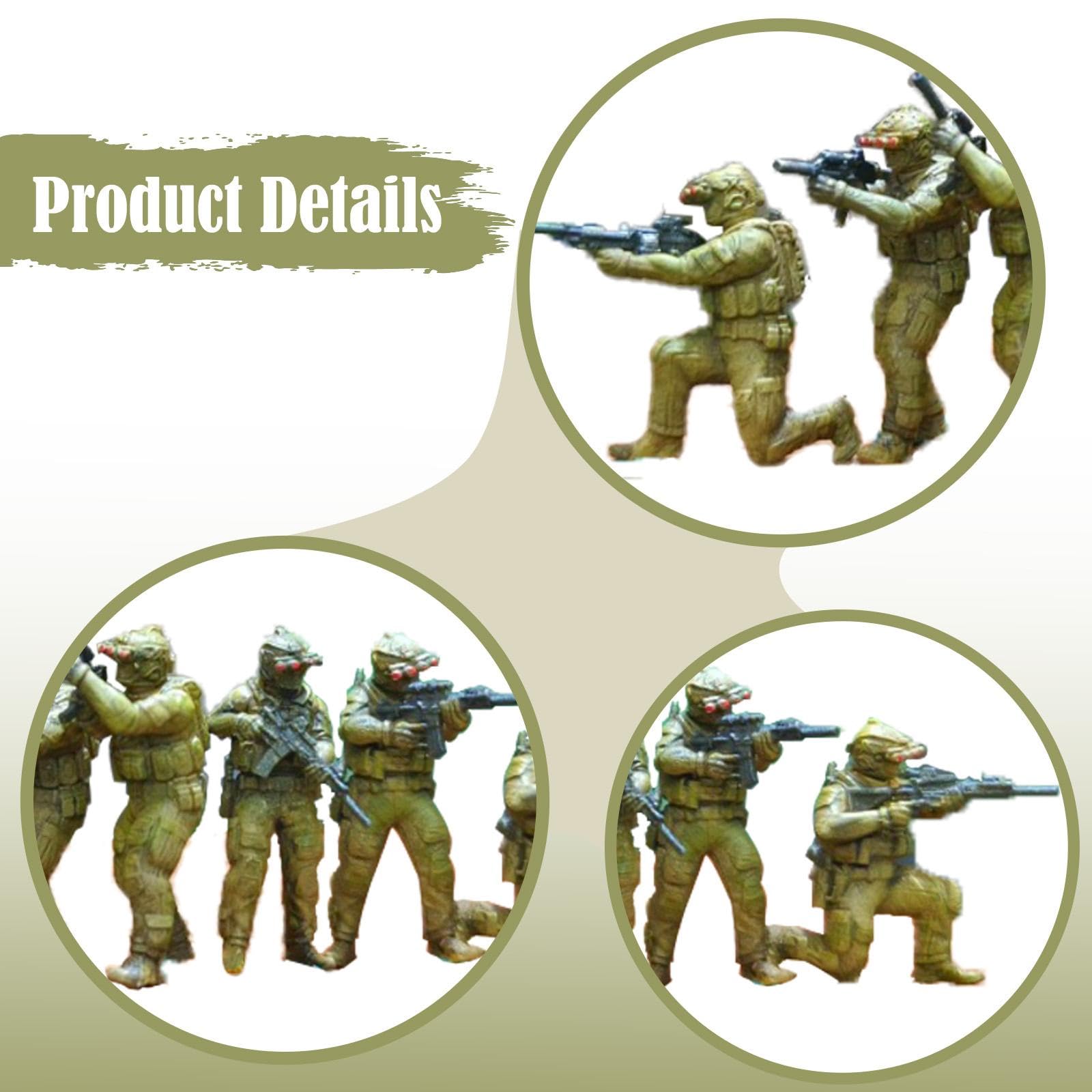 Kit de réparation de figurines miniatures à l'échelle 1:64, 6 pièces