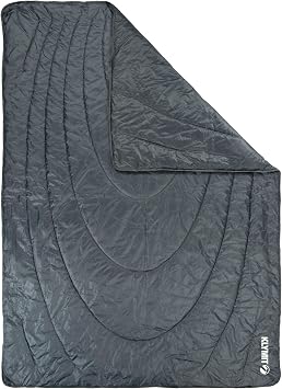 Klymit Horizon Travel Packable Camping Blanket and Comforter، Blue / Black