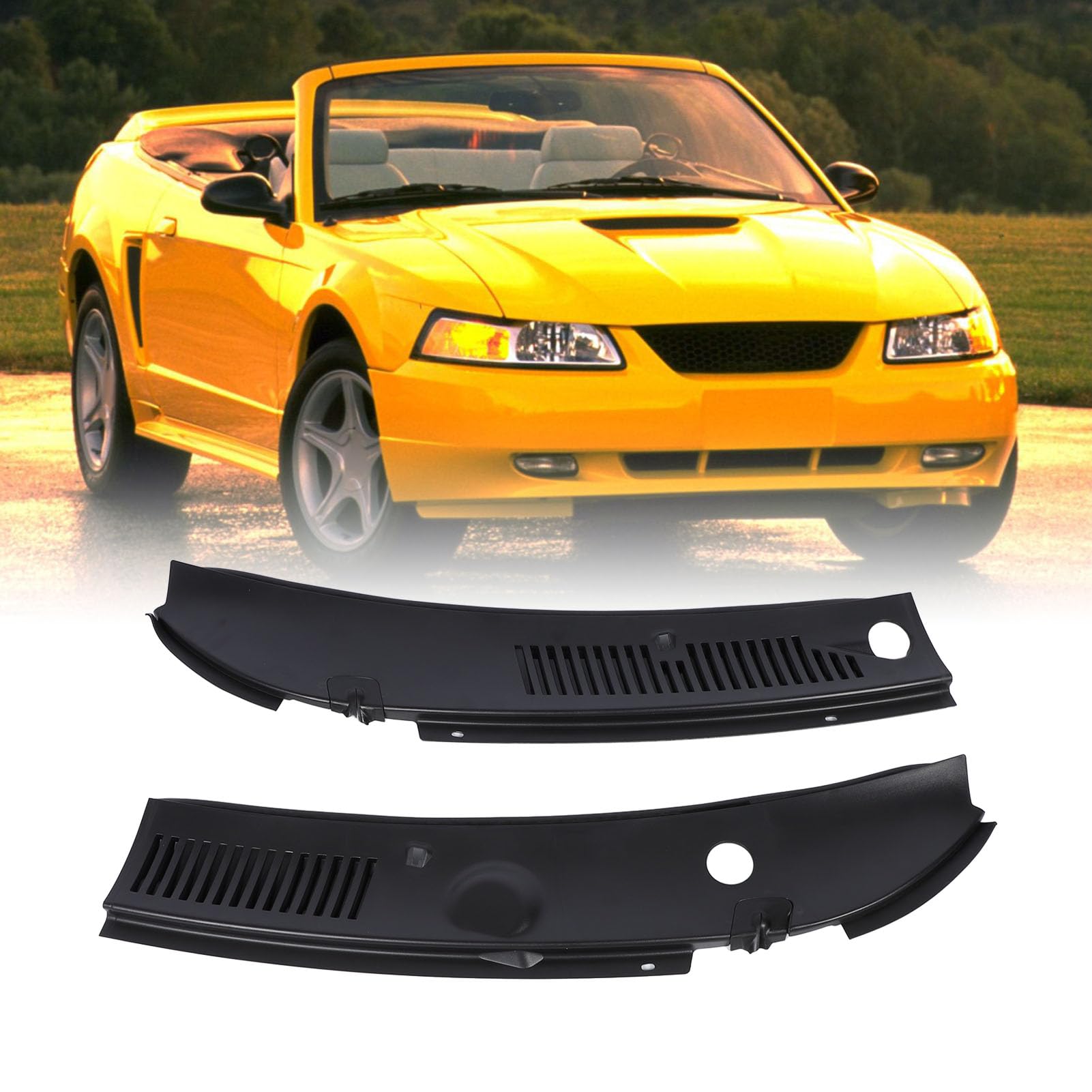 Amazon.com: Ylwxzenith Cowl Cover Set, Front Wiper Cowl Vent