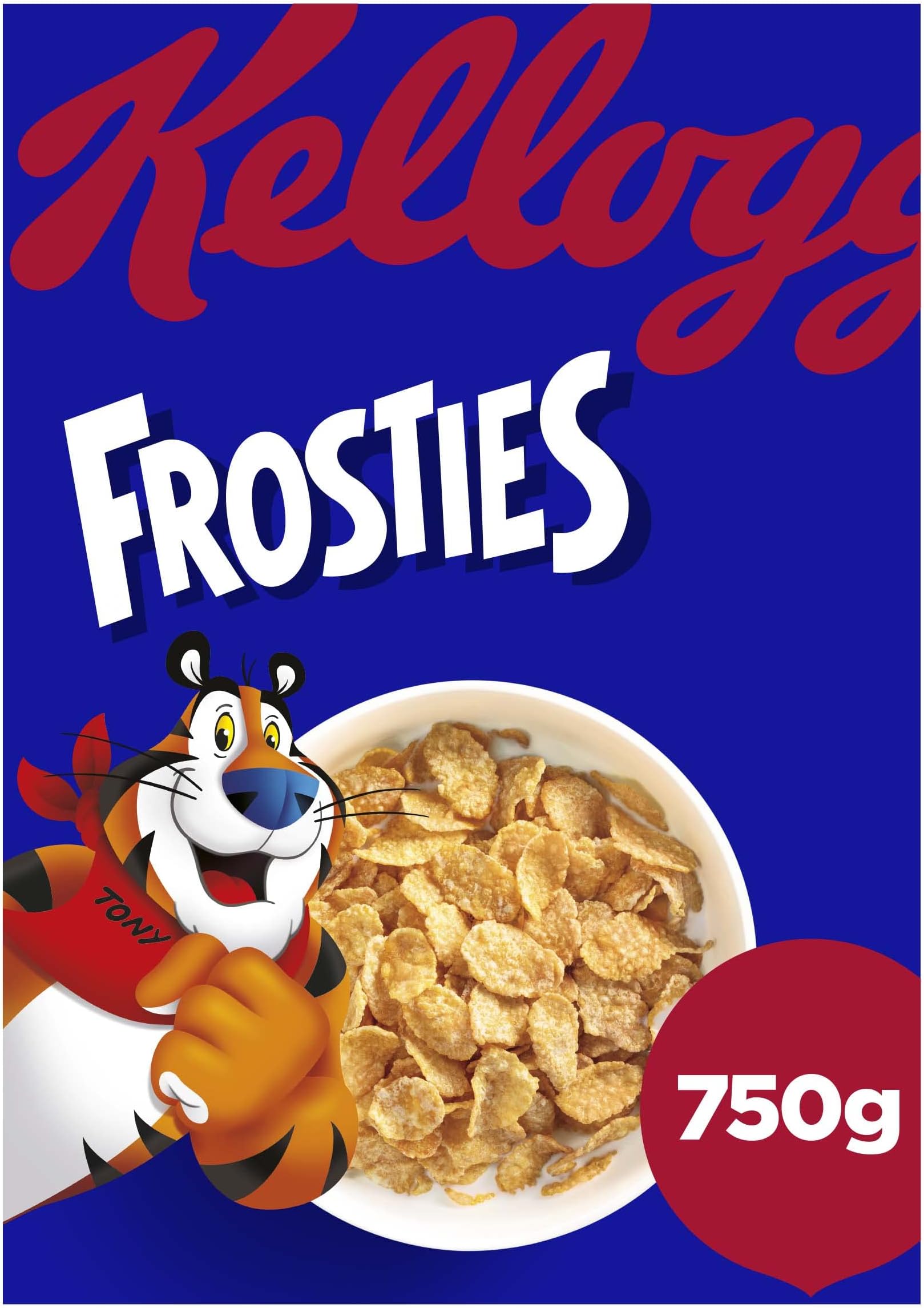 Frosties Breakfast Cereal Box, 750g