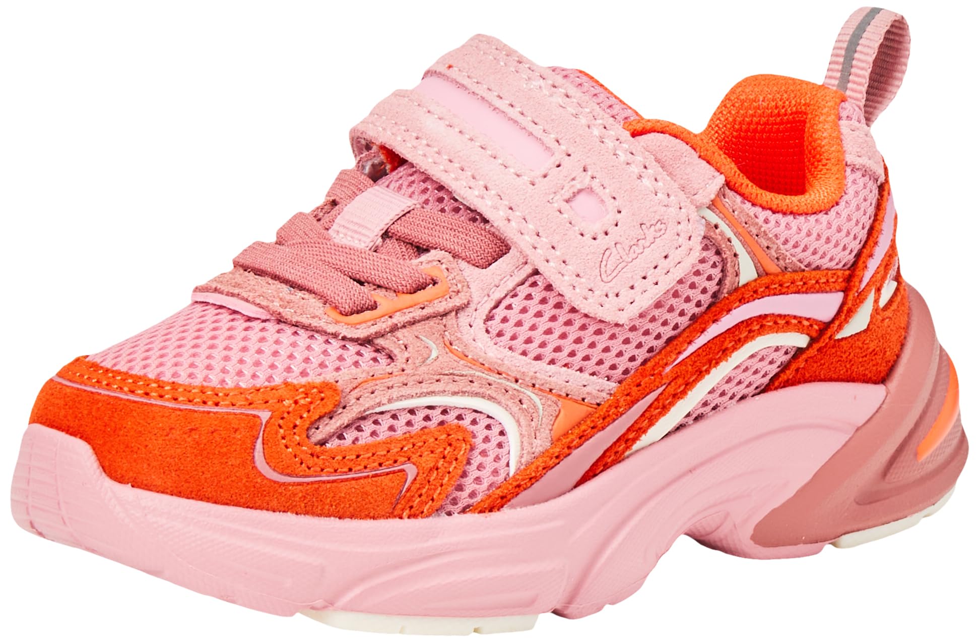 Clarks CraftonVibe T. Childrens Pink Combi, 5