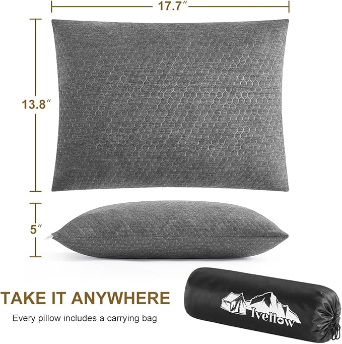 Almohada de Viaje Espuma Viscoelástica 44.96x35.05 cm miniatura 2