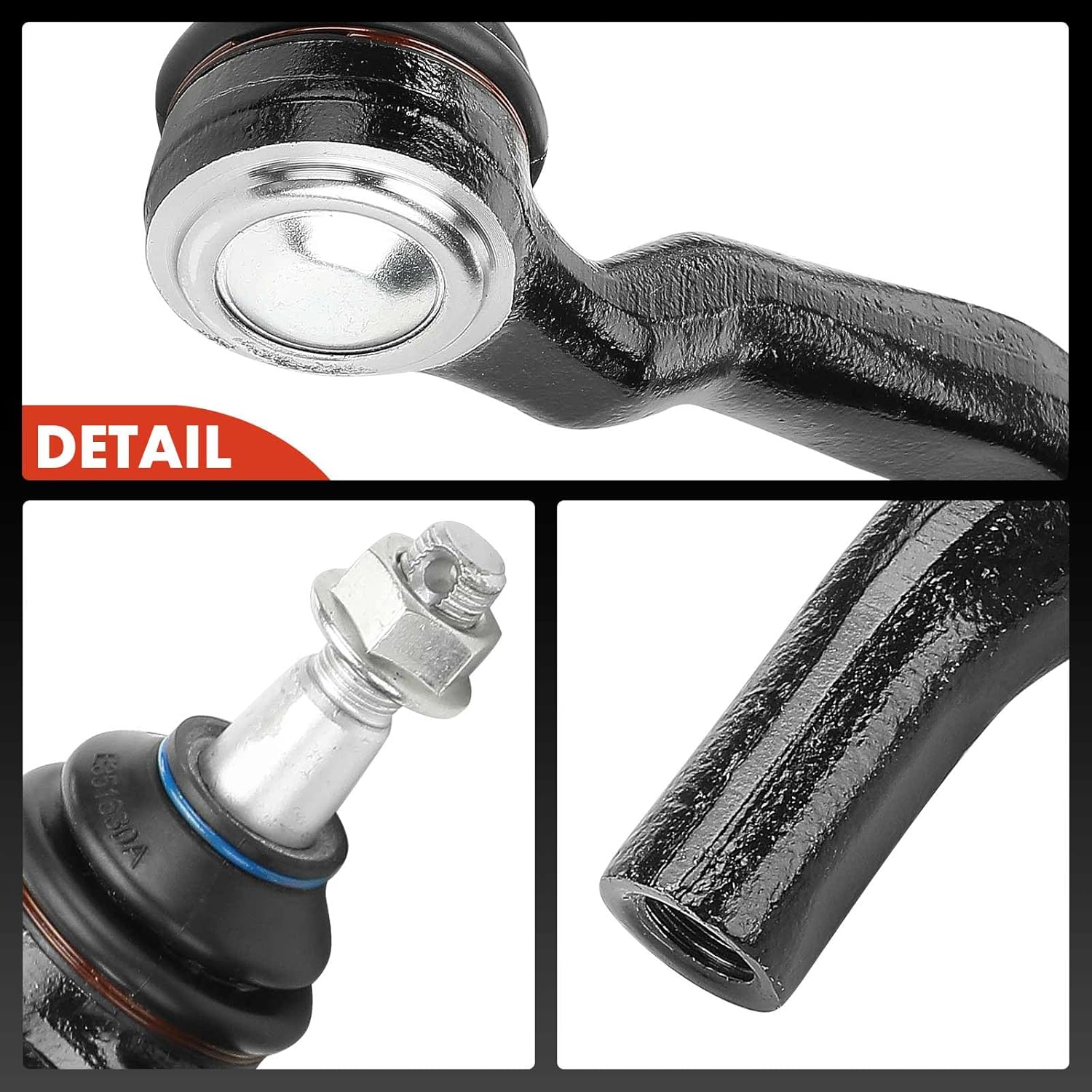 A-Premium 2 x Front Outer Tie Rod Ends, Compatible with Infiniti FX35 2009-2012, FX50 2009-2013