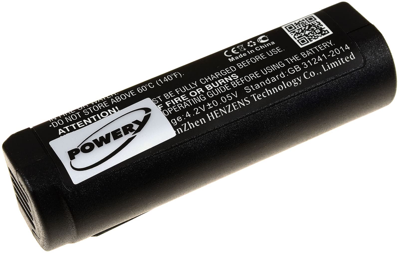 Batteria per Shure tipo SB902, 3,7V, Li-Ion