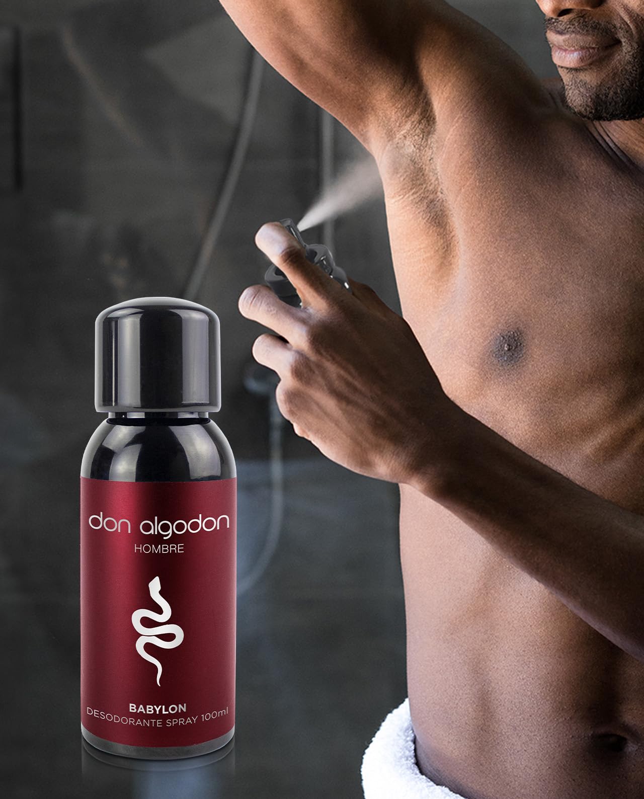 Don Cotton Men Zestaw Prezentowy Babylon - Męski zapach i pielęgnacja Zawiera zapach Babylon 30 ml, żel pod prysznic 75 ml, dezodorant w sprayu 100 ml i metalowy uchwyt na karty