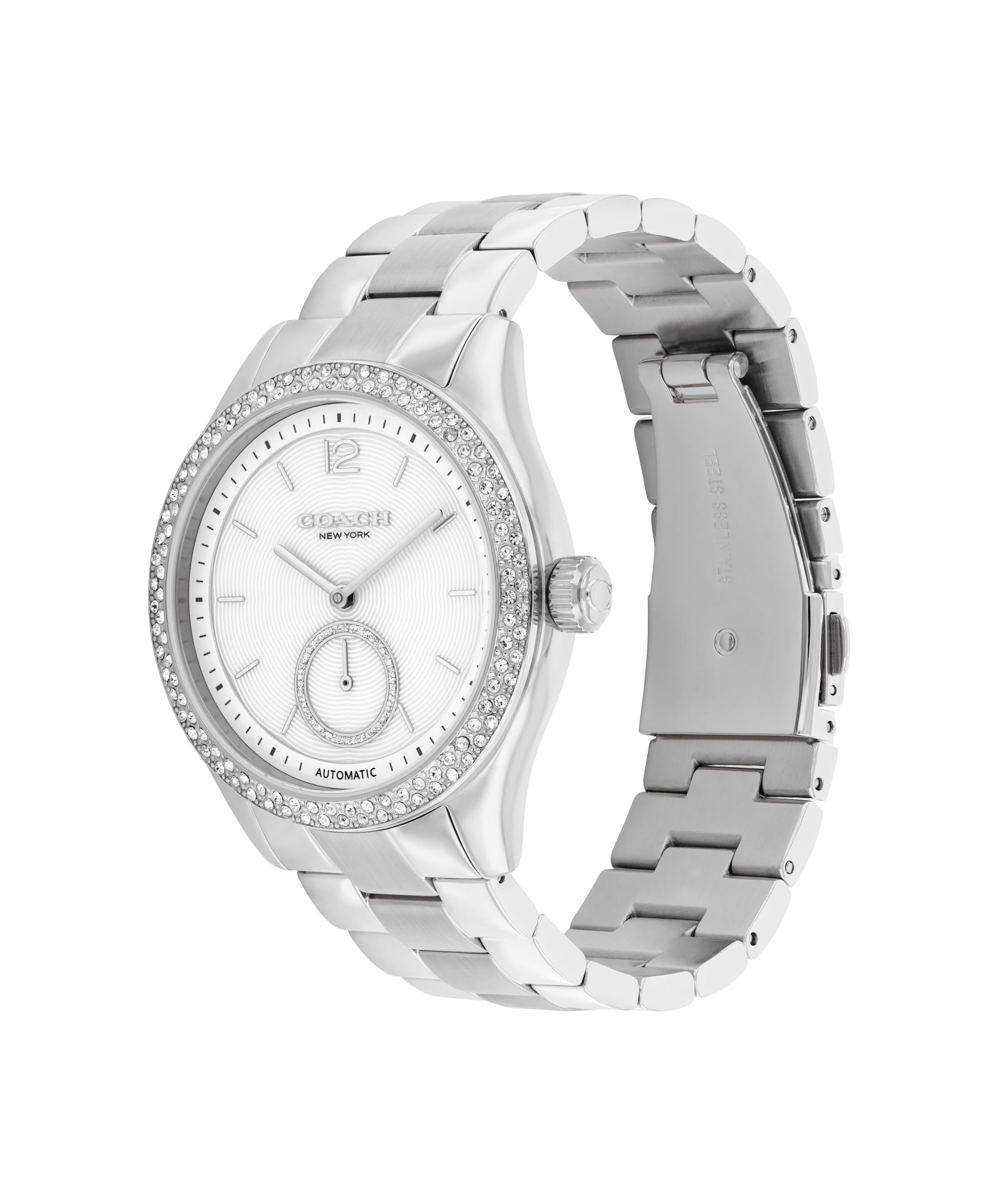 COACH Brooks Women's Automatic Watch 38mm Stainless Steel - Dettaglio