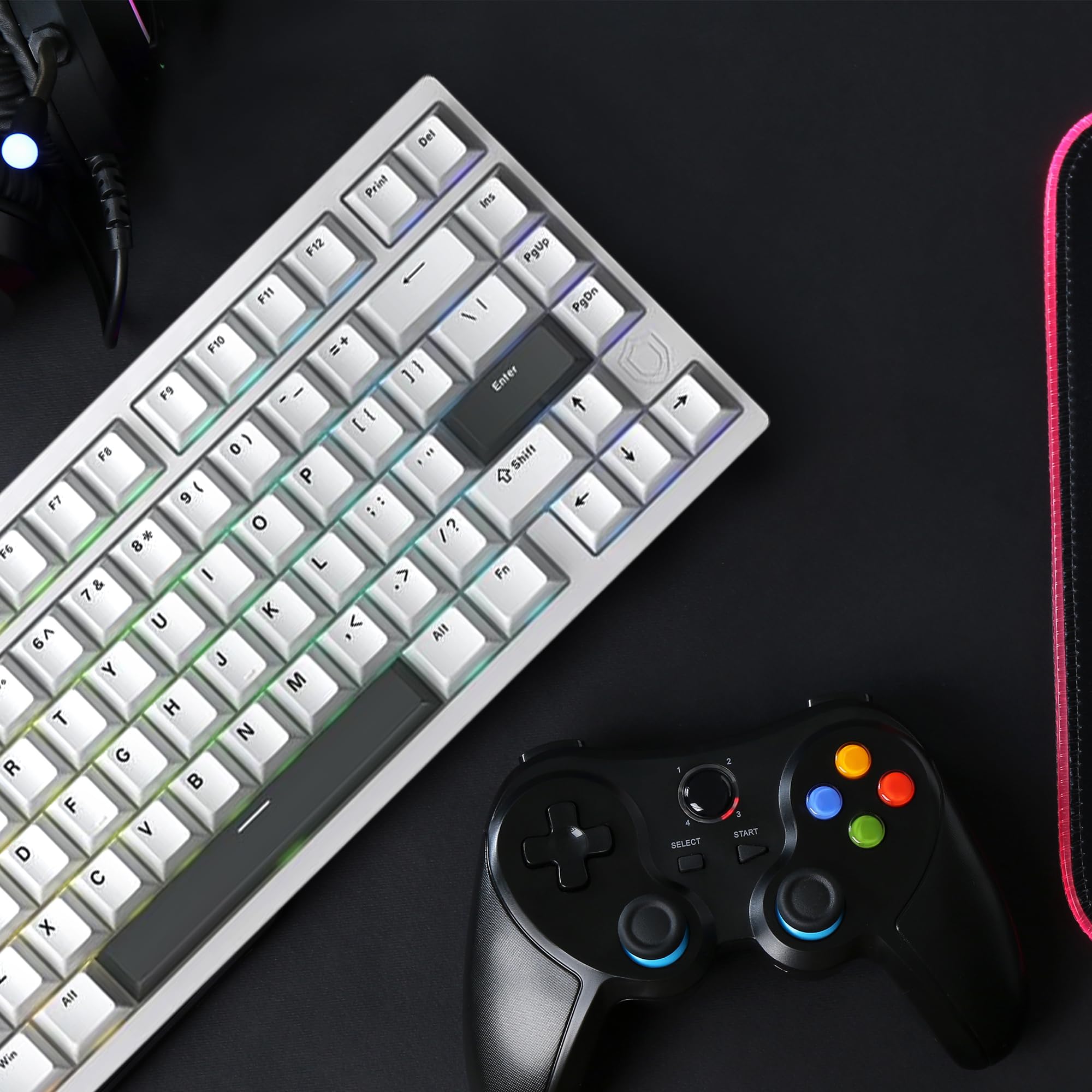 Amazon.co.jp: IROK MG75 Pro ラピッドトリガー ゲーミングキーボード