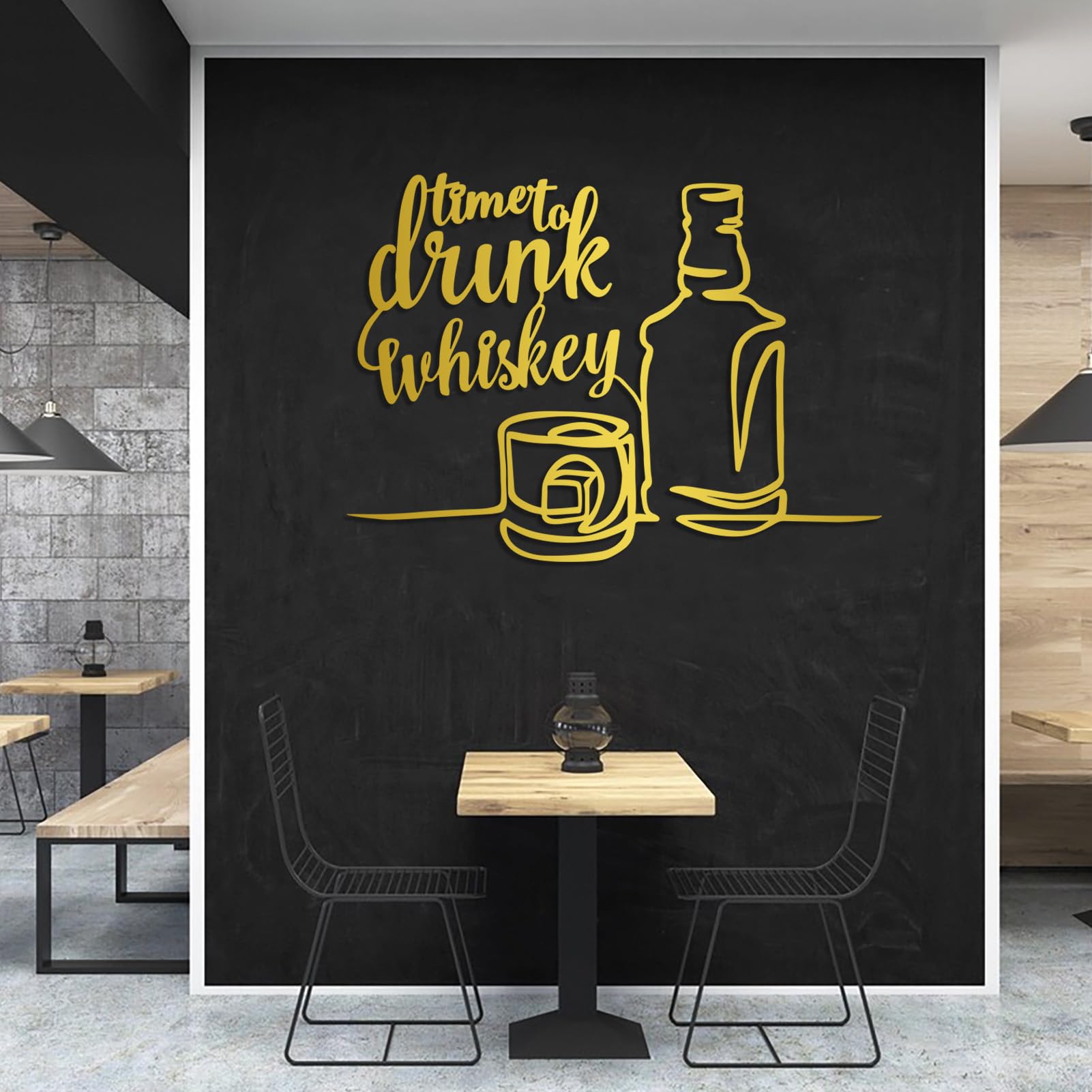 KIOZIY Targa Divertente In Metallo Per Bar: The Only Sport Where You Can Drink And Drive (40x10 Cm) - Decorazione Murale Retrò