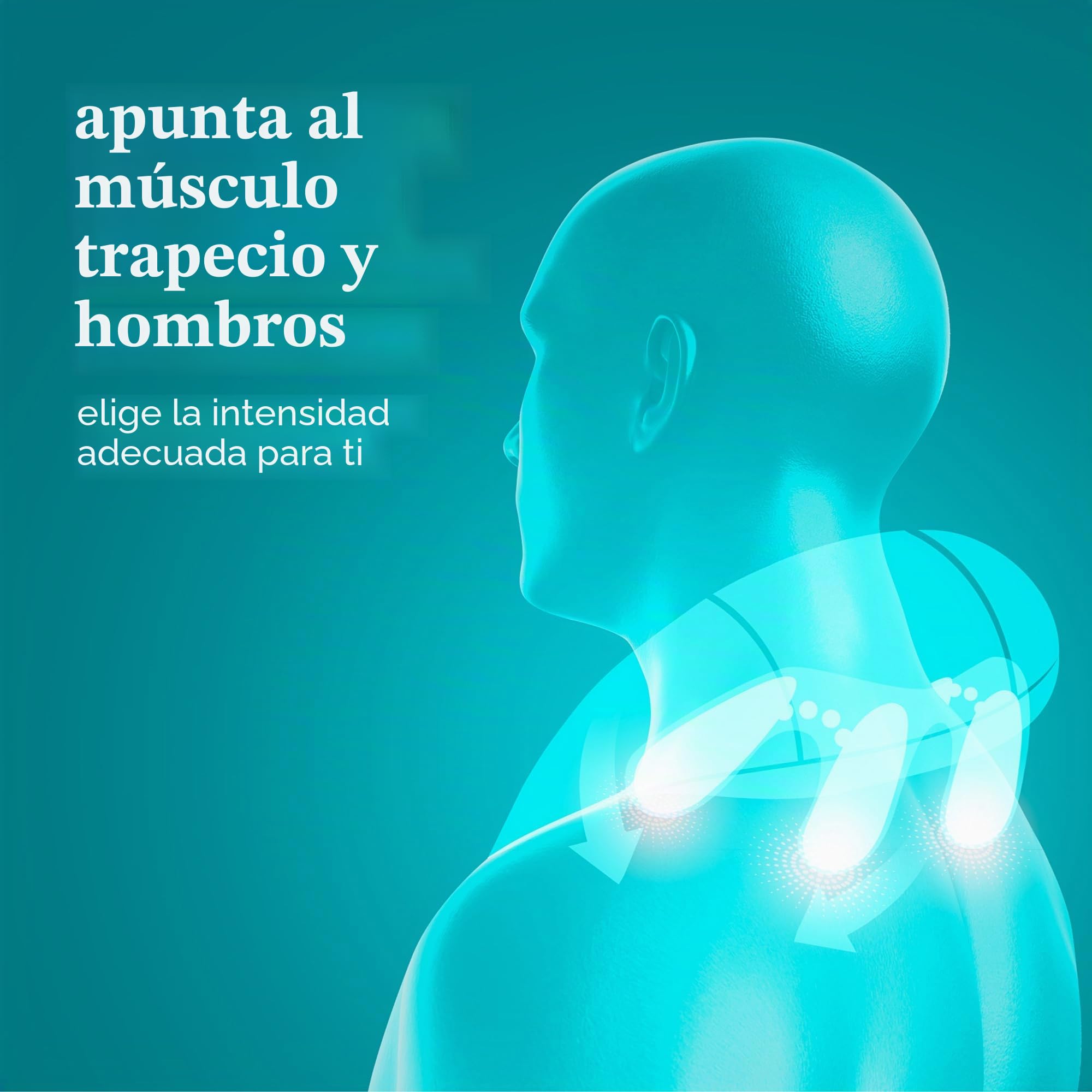 Homedics Masajeador de Cuello con Amasado Profundo y Calor