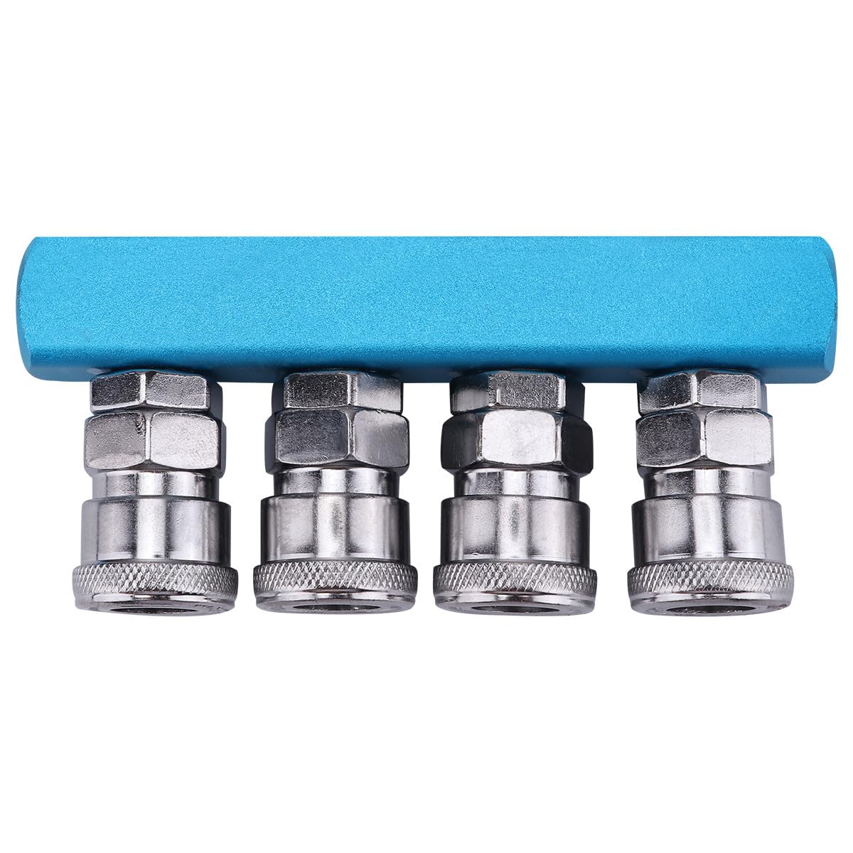 Conector rápido para compresor de aire que elimina fugas gracias al diseño push
