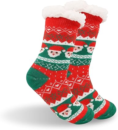 Kerstsokken voor dames, 39-42, knuffelsokken, Kerstmis, rendier, kerstsok, dikke warme Heat Holders, stopper, sokken, behaaglijk, grappige antislipsokken, geschenken, kerstman, One size