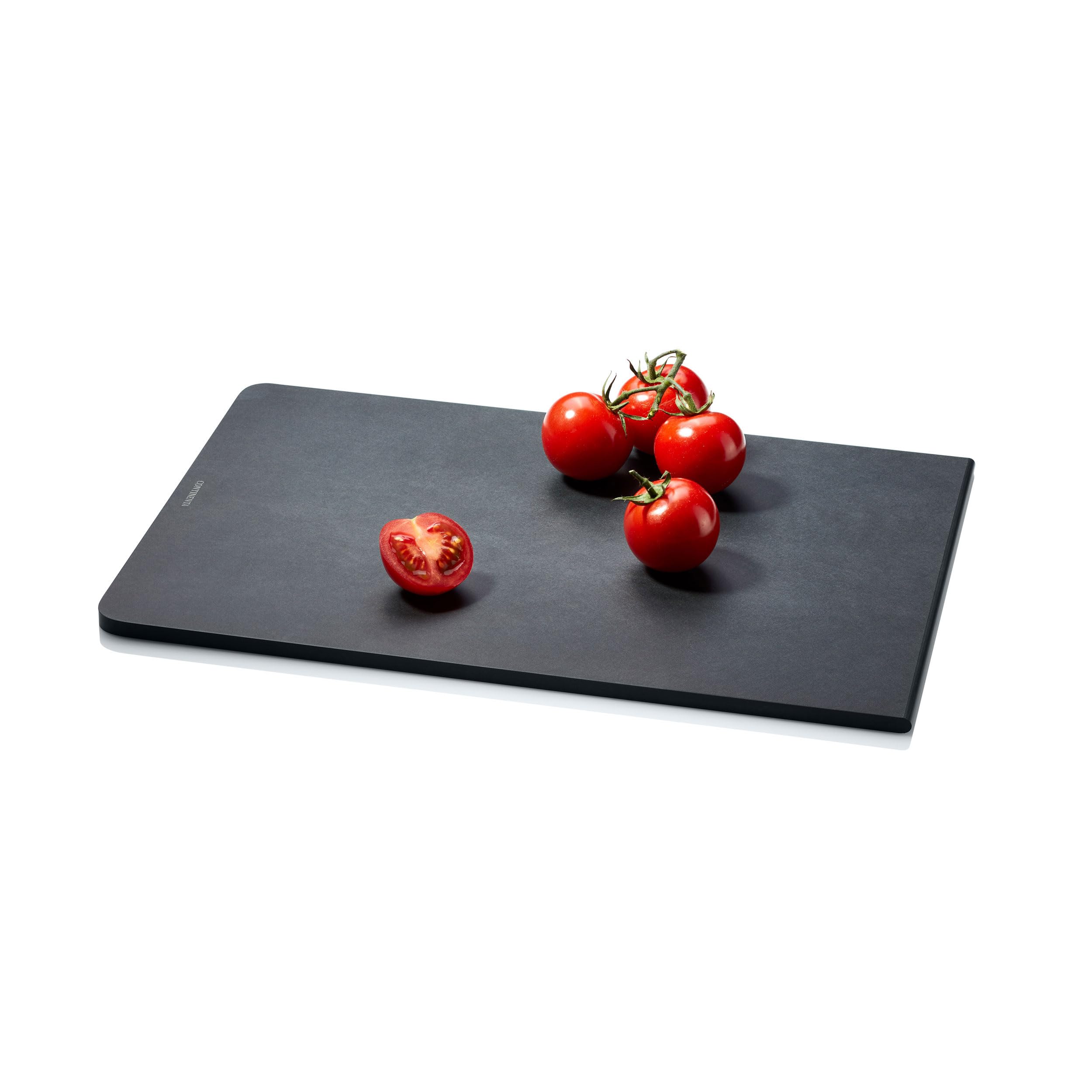 Continenta Tabla de Cortar Duracore Tablero de Cocina Madera Papel Fibra Negro 34,5x24 cm
