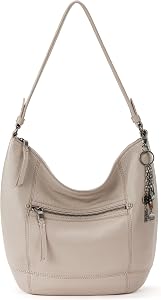 The Sak Womens Sequoia Hobo Bag in Leather, Soft & Slouchy Silhouette, Timeless & Elevated Design