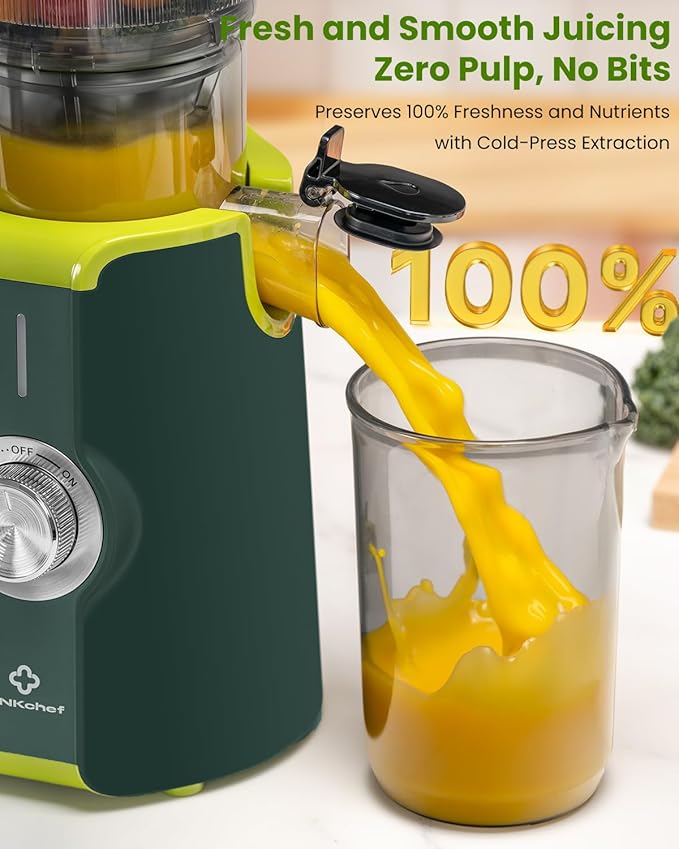 Extractor de Jugos Prensado en Frío Boca Ancha 4.3" Motor 20 miniatura 5