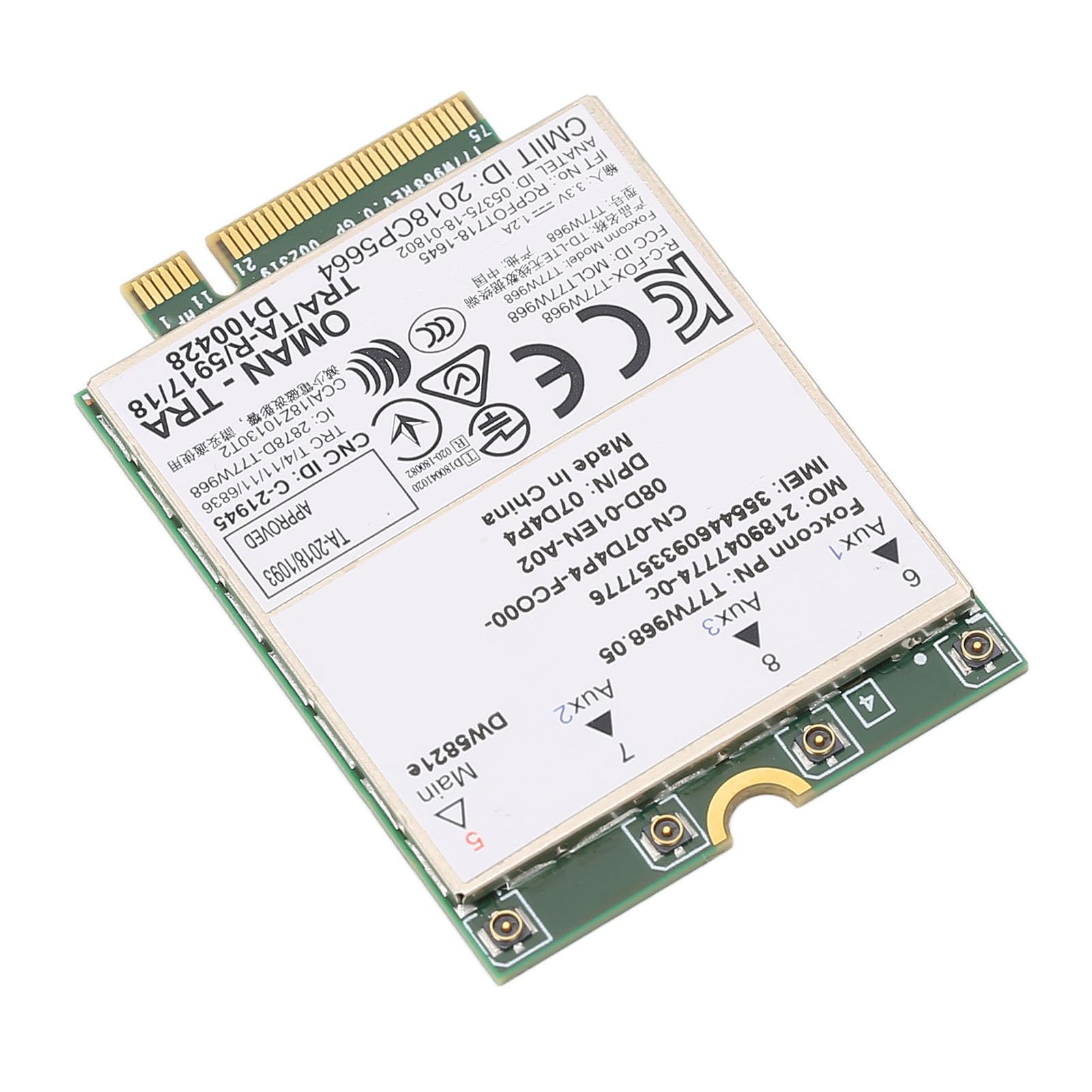 TOPINCN Scheda di Rete di Rete Wireless Velocità di Trasmissione Rapida Supporto GPS per Laptop -Mini Durevole Materiale Durevole